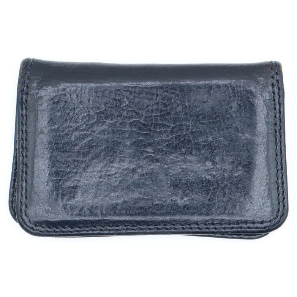 CHROME HEARTS(クロムハーツ) CARD CASE グロメット付きレザーカードケース ブラック