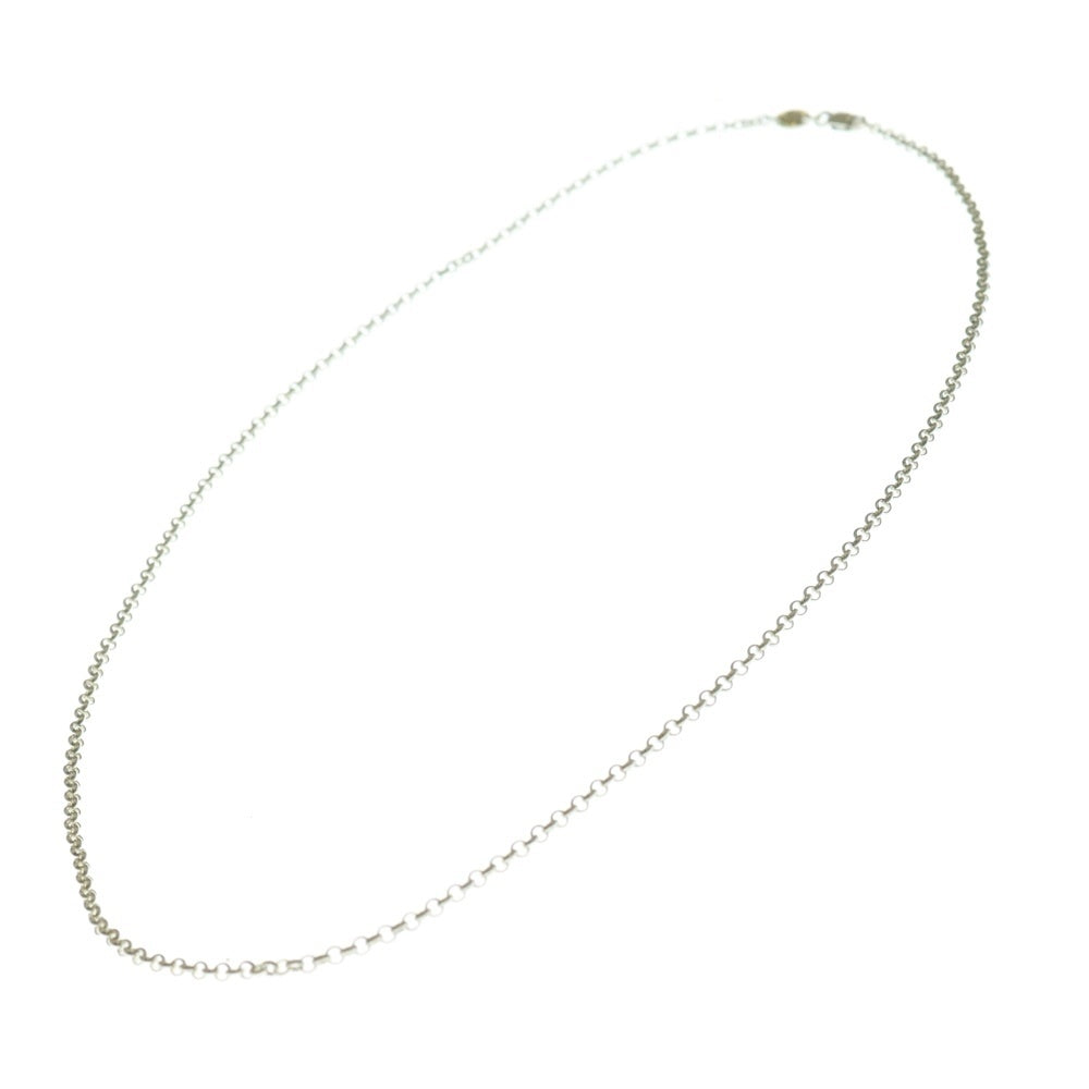 CHROME HEARTS(クロムハーツ) NECKCHAIN R20 ロールチェーンネックレス 20inch シルバー BCA084