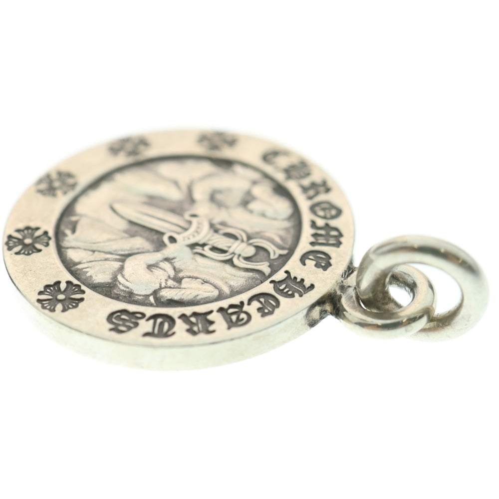 CHROME HEARTS(クロムハーツ) CHRM ANGL MDL V〇 エンジェルメダルチャーム ペンダントトップ シルバーBCA229