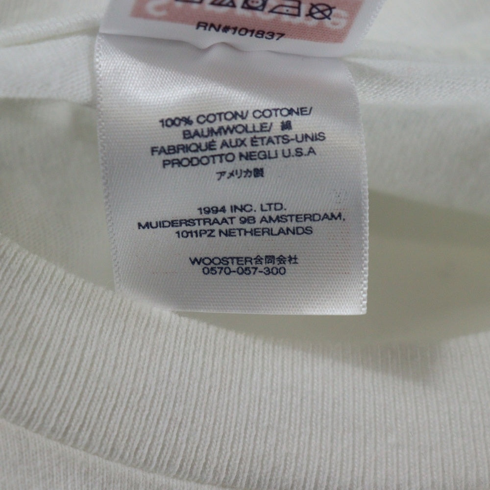 SUPREME(シュプリーム) 23SS Trash Tee トラッシュ プリント クルーネック半袖Tシャツカットソー ホワイト