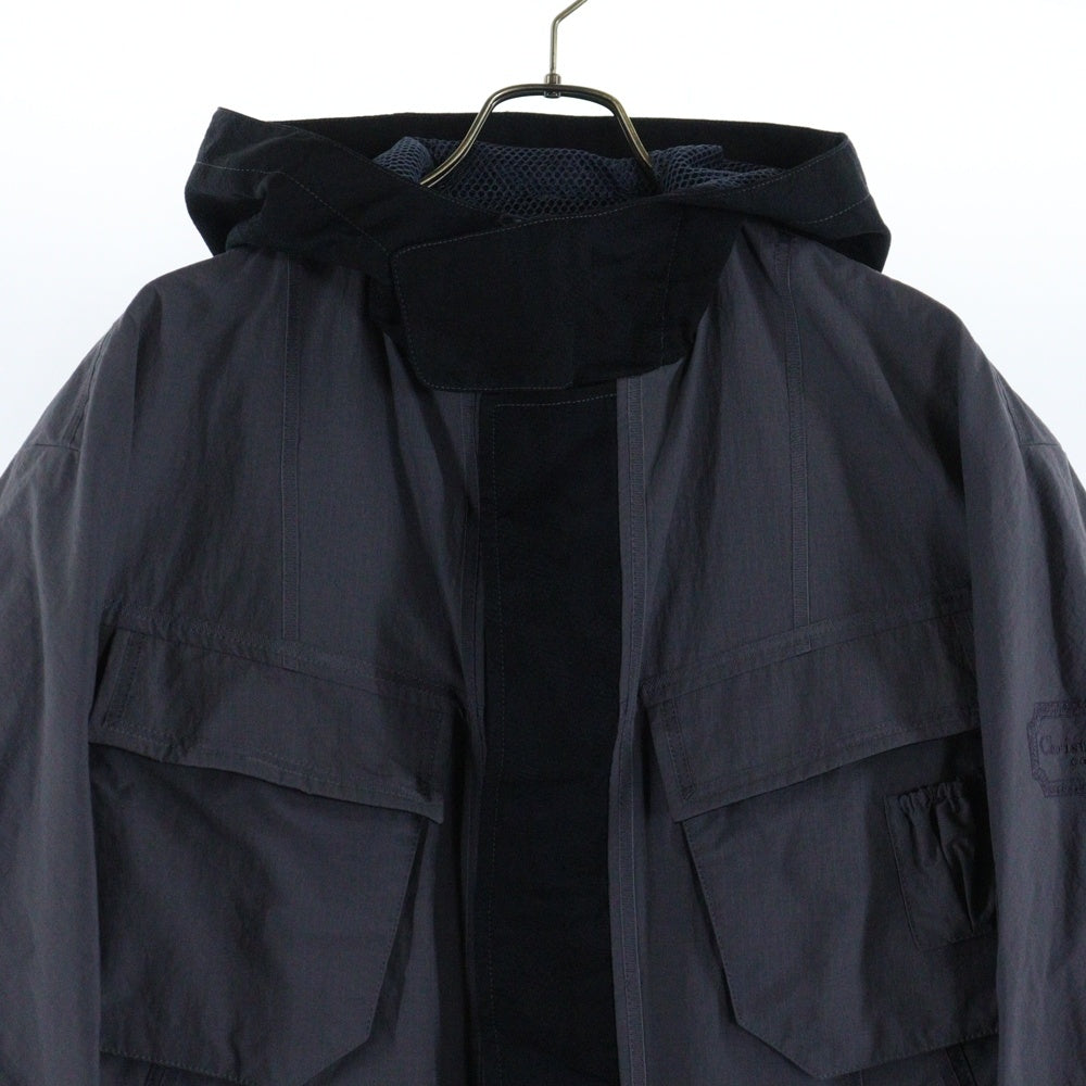 DIOR(ディオール) ×DUNCAN GRANT & CHARLESTON Zip Jacket 383C407A5771 ×ダンカングラント & チャールストン ロゴ刺? ジップジャケット ブルゾン グレー