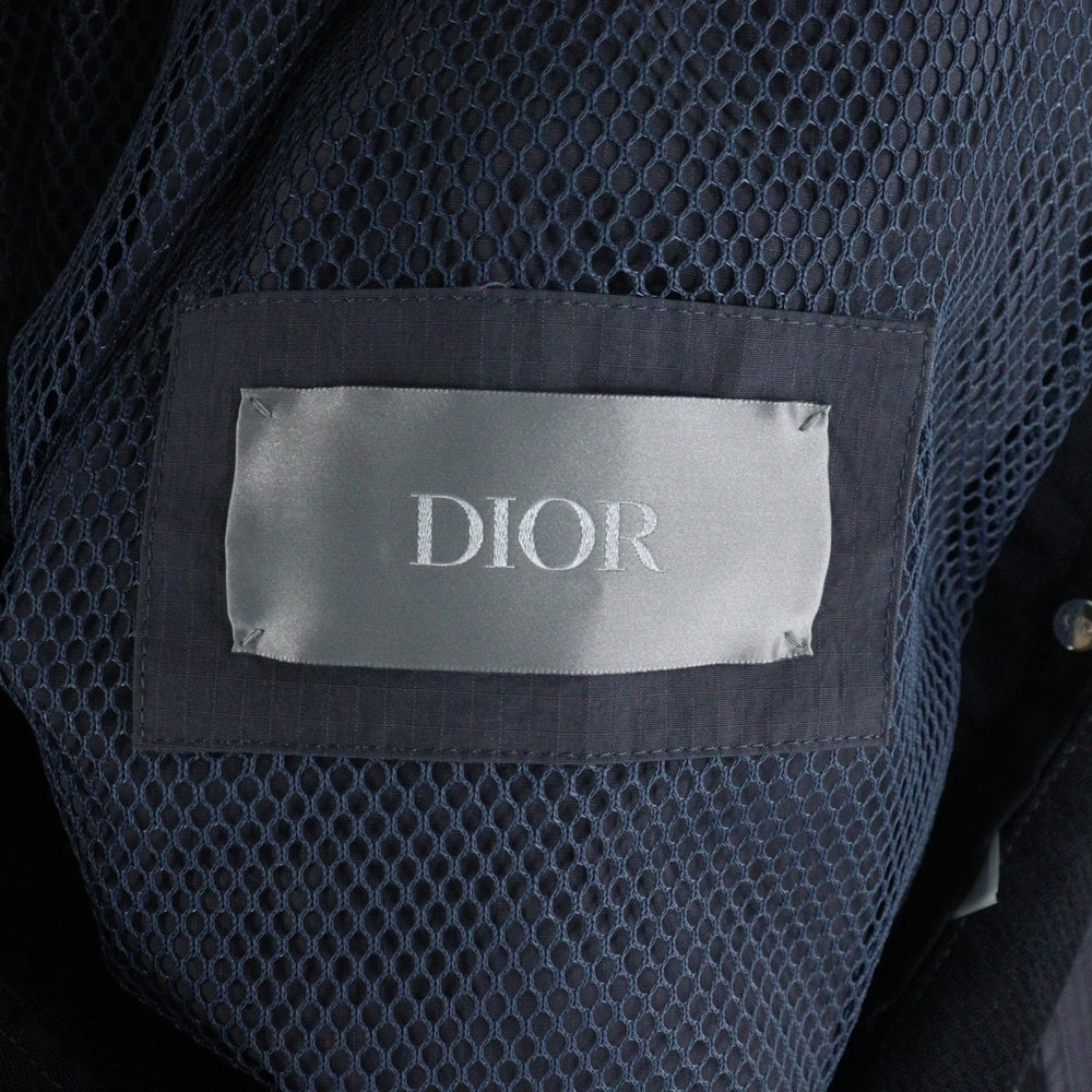DIOR(ディオール) ×DUNCAN GRANT & CHARLESTON Zip Jacket 383C407A5771 ×ダンカングラント & チャールストン ロゴ刺? ジップジャケット ブルゾン グレー
