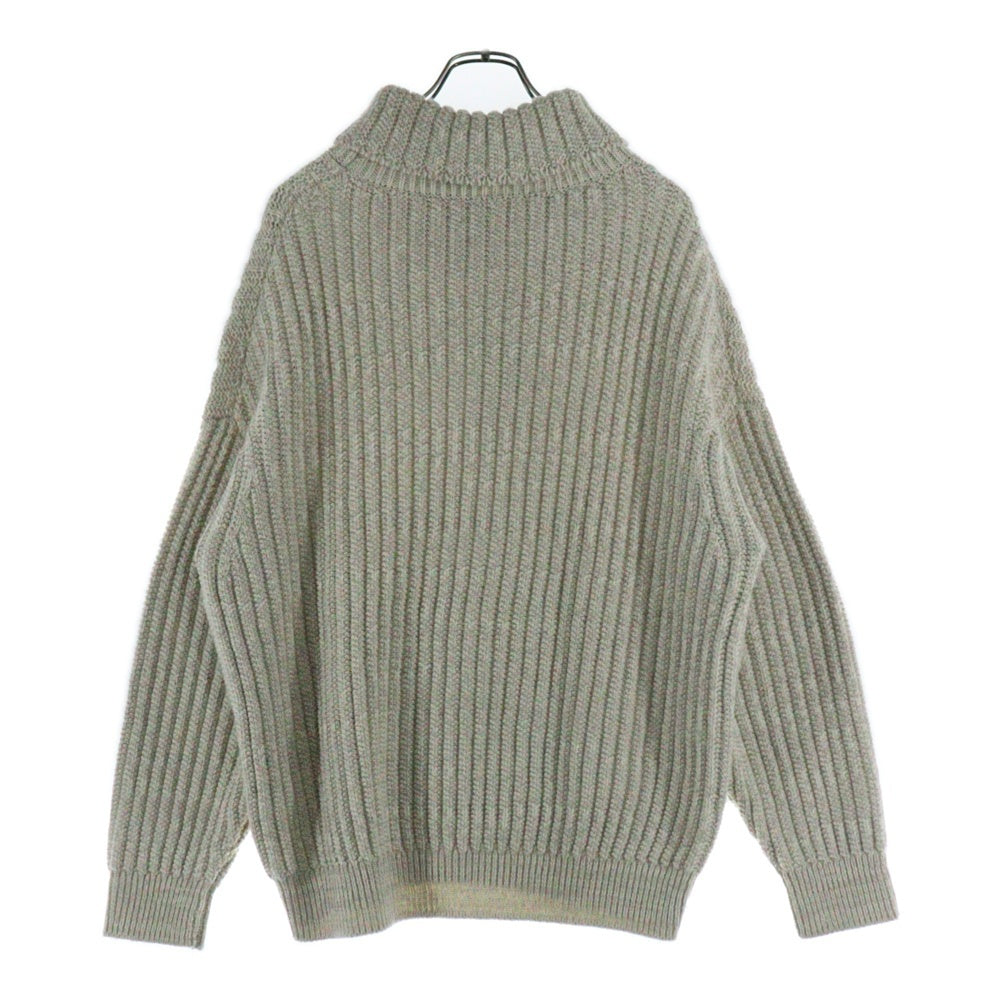VISVIM(ヴィスヴィム) 21AW AMPLUS TURTLENECK KNIT アンプラス タートルネック ウールリネン ニット セーター ベージュ 0121205012004