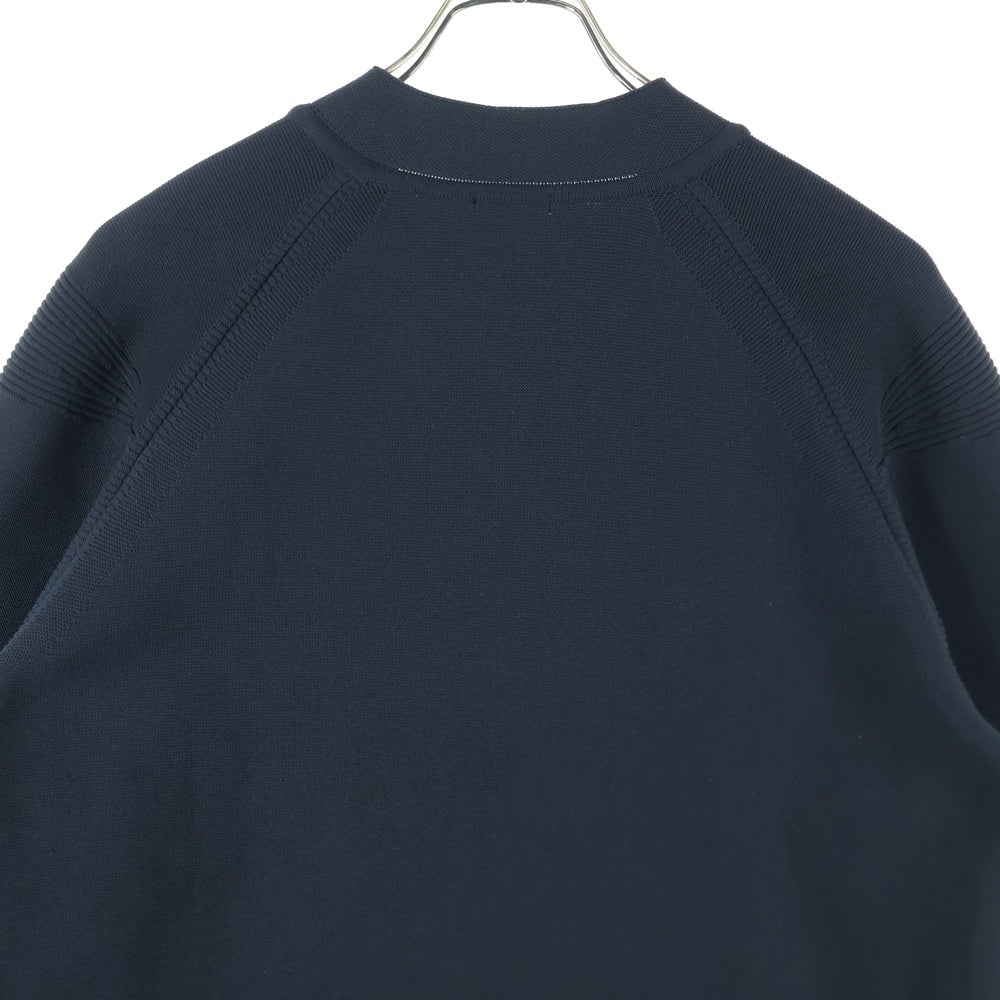 DENHAM(デンハム) WHOLEGARMENT BLOUSON ホールガメントニットブルゾンジャケット ブラック 27190-3-71501