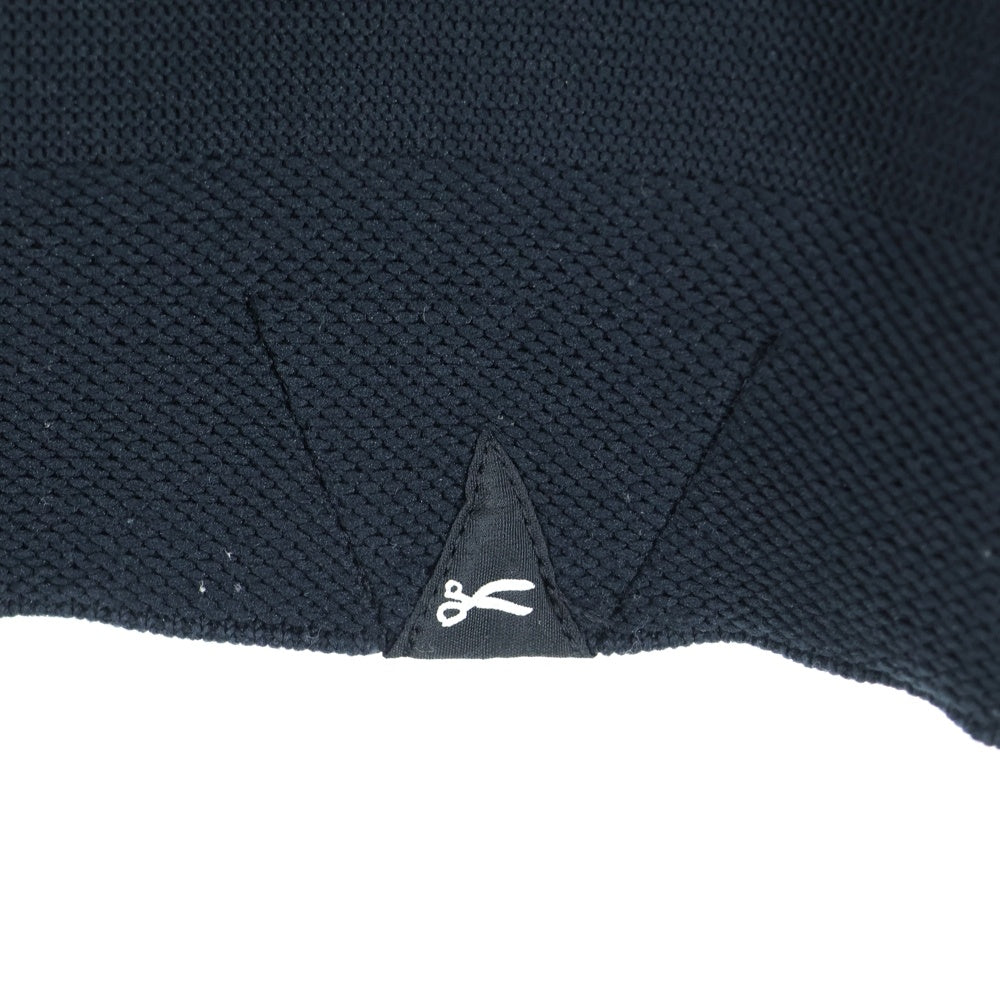 DENHAM(デンハム) WHOLEGARMENT BLOUSON ホールガメントニットブルゾンジャケット ブラック 27190-3-71501