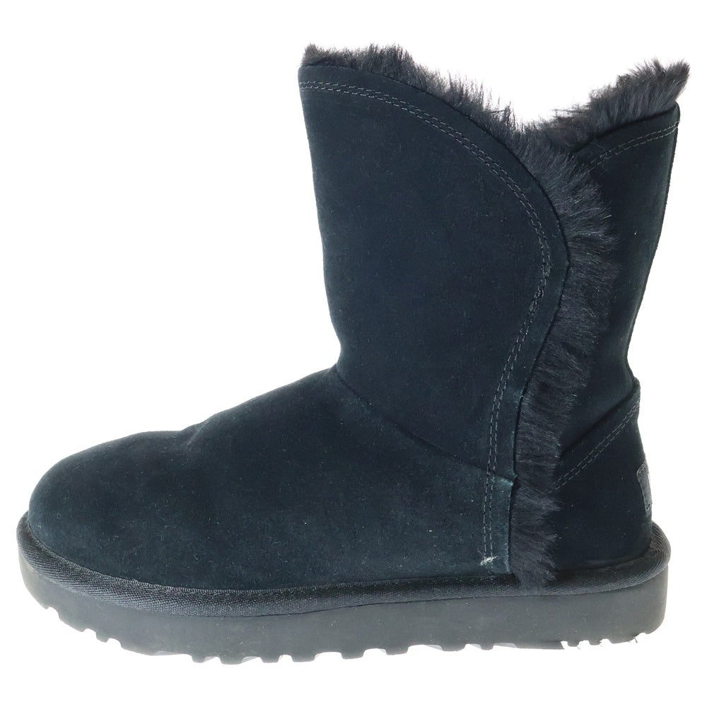 UGG(アグ) シープスキン ショート ムートンブーツ レディース ブラック US6/23cm 1103746