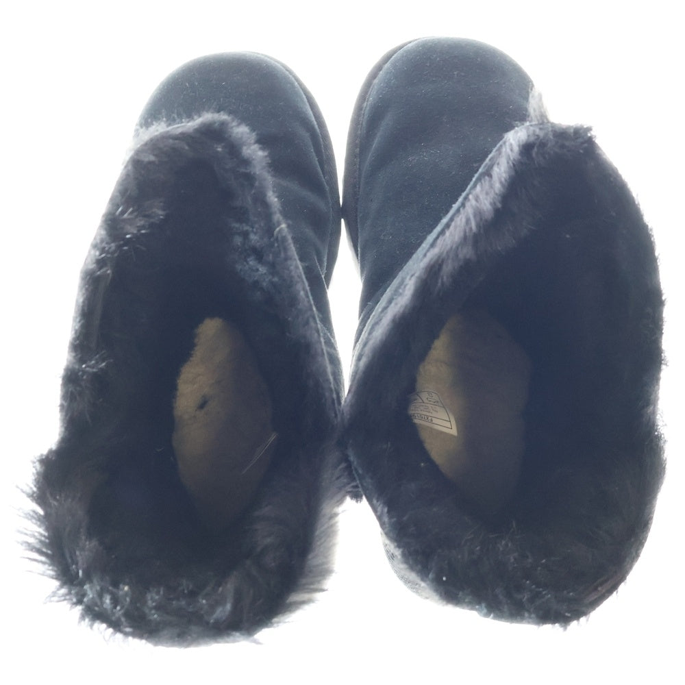 UGG(アグ) シープスキン ショート ムートンブーツ レディース ブラック US6/23cm 1103746