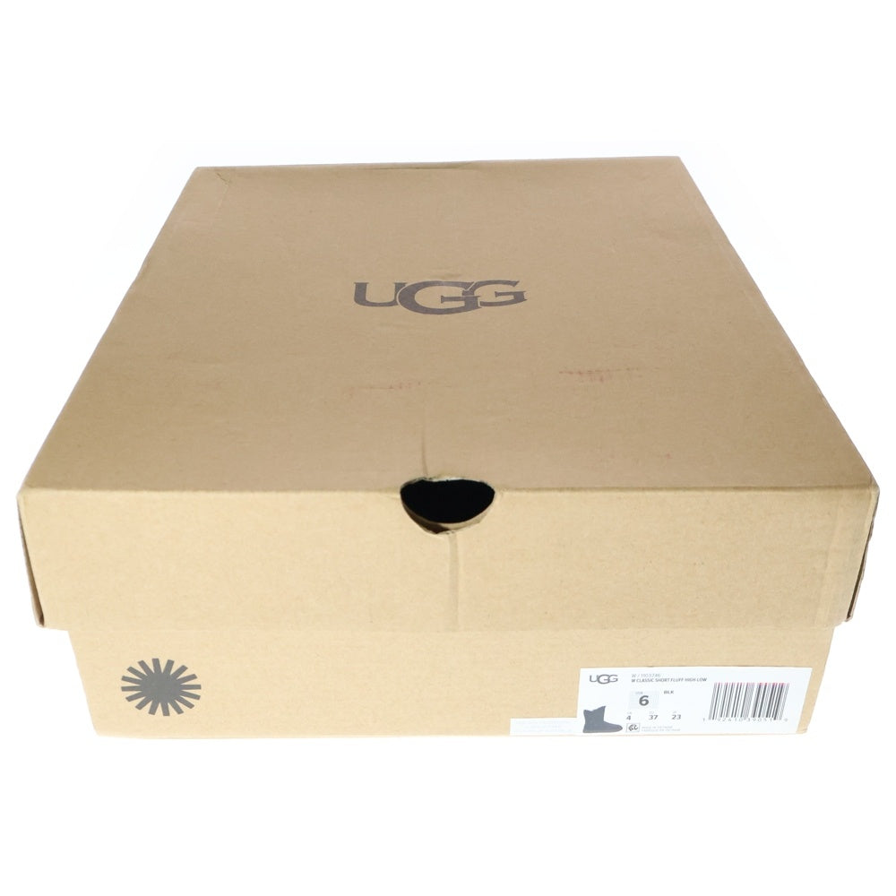 UGG(アグ) シープスキン ショート ムートンブーツ レディース ブラック US6/23cm 1103746