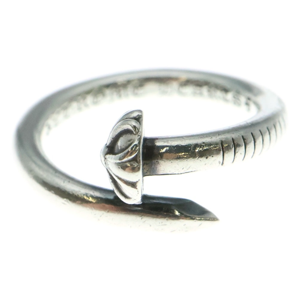 CHROME HEARTS(クロムハーツ) NAIL CRSBALL ネイル クロスボール リング シルバー BCA349