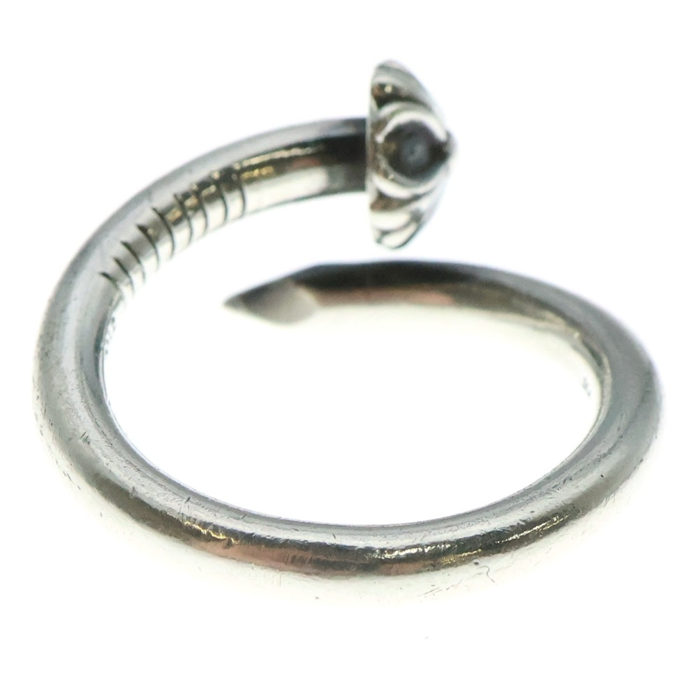 CHROME HEARTS(クロムハーツ) NAIL CRSBALL ネイル クロスボール リング シルバー BCA349