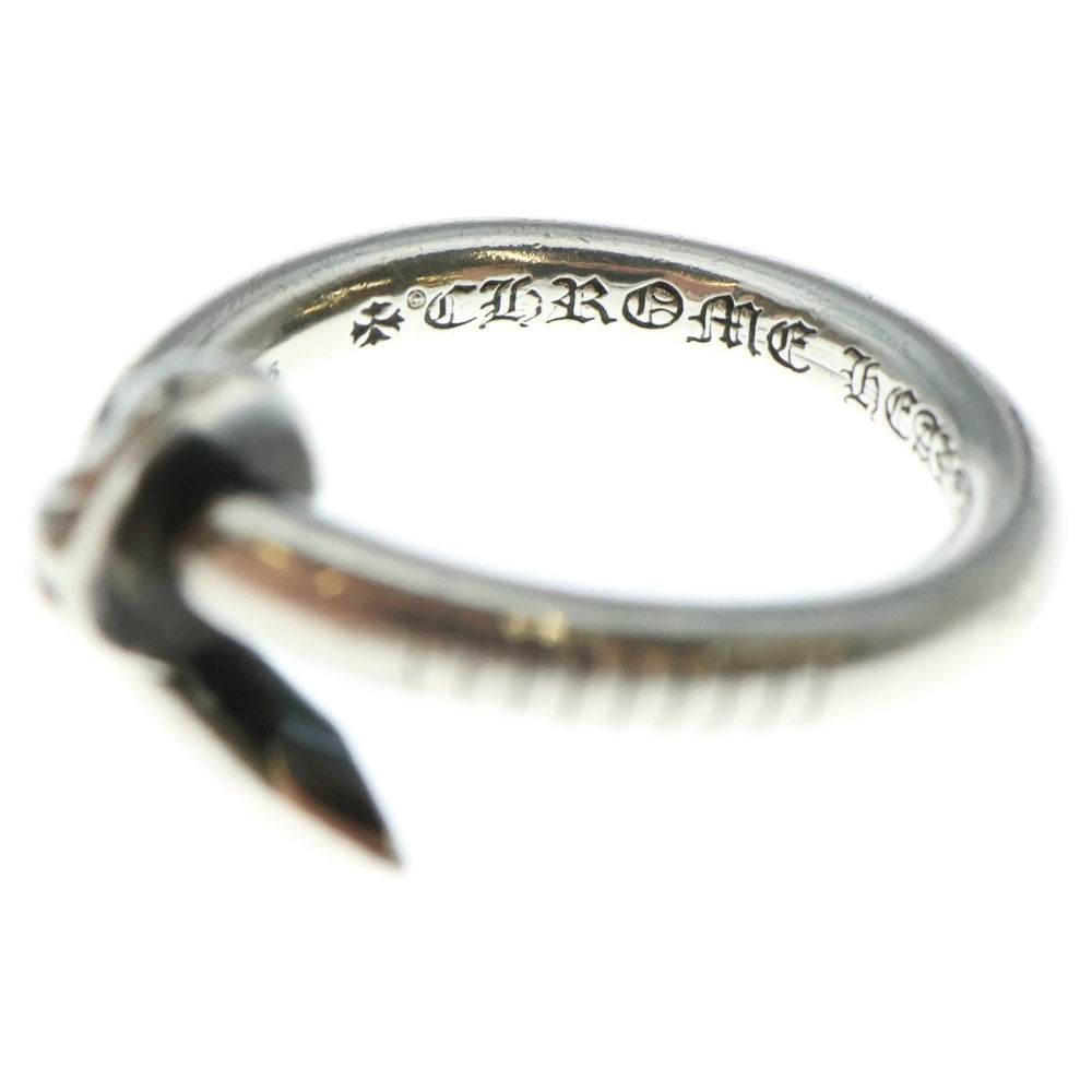 CHROME HEARTS(クロムハーツ) NAIL CRSBALL ネイル クロスボール リング シルバー BCA349
