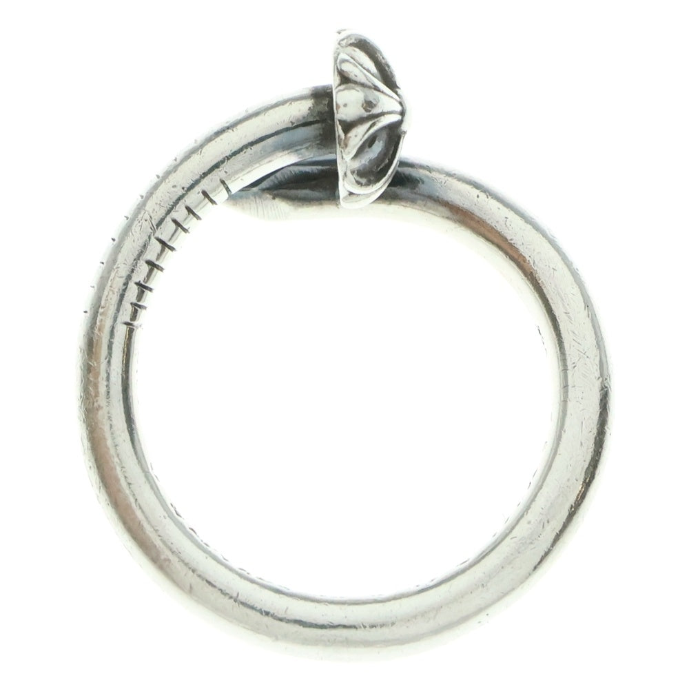 CHROME HEARTS(クロムハーツ) NAIL CRSBALL ネイル クロスボール リング シルバー BCA349