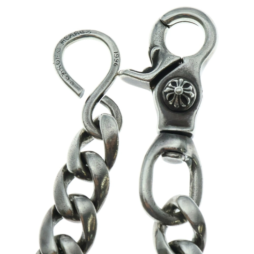 CHROME HEARTS(クロムハーツ) CLASSIC SHORT-S/ 1クリップショートクラシック ウォレットチェーン シルバー BCA067