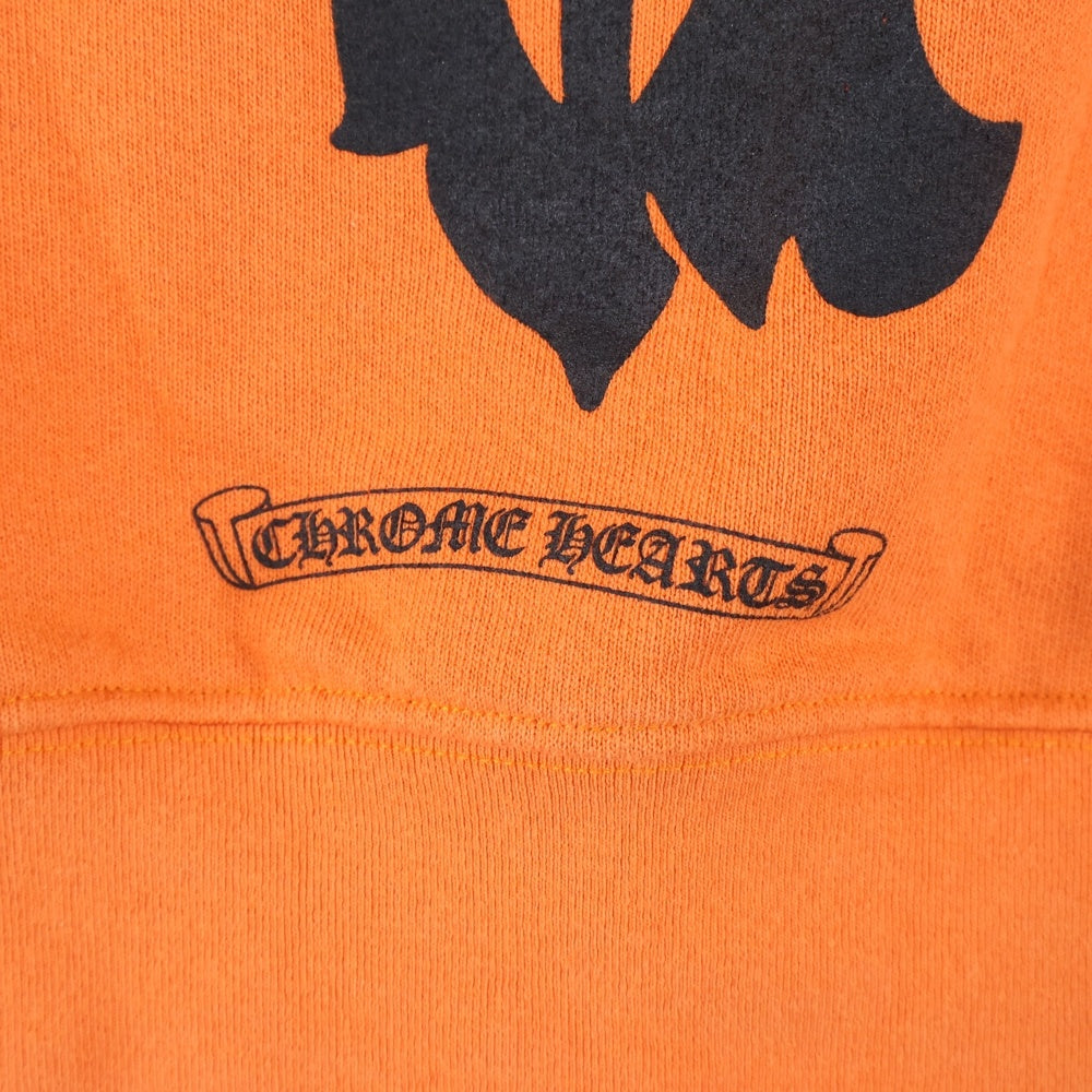 CHROME HEARTS(クロムハーツ) VINE DGR CRW SWT DAGGER ヴァインダガー クルーネックスウェットトレーナー オレンジ