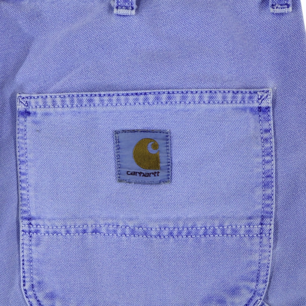 CARHARTT(カーハート) NASH SINGLE KNEE LONG SHORT デニム ハーフパンツ パープル I027942