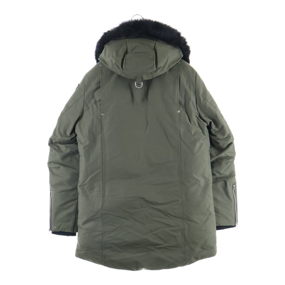 MOOSE KNUCKLES(ムースナックルズ) STIRLING PARKA フーデットジップアップダウンジャケット カーキ 20AU-MK4661MP
