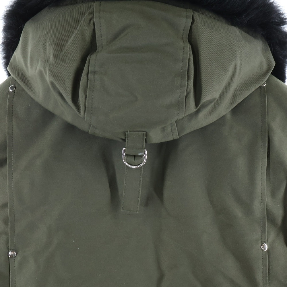 MOOSE KNUCKLES(ムースナックルズ) STIRLING PARKA フーデットジップアップダウンジャケット カーキ 20AU-MK4661MP