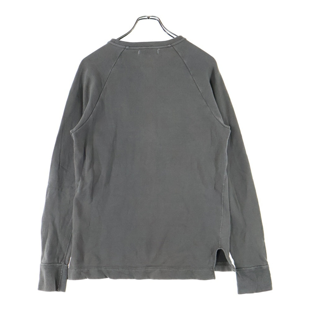 nonnative(ノンネイティブ) COTTON クルーネックスウェットトレーナー グレー NN-C2403
