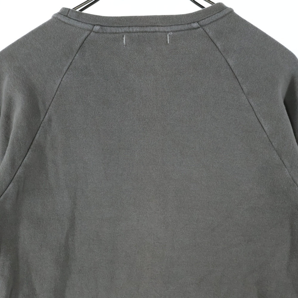 nonnative(ノンネイティブ) COTTON クルーネックスウェットトレーナー グレー NN-C2403