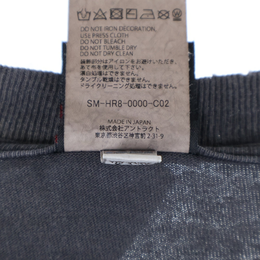 SAINT MICHAEL(セントマイケル) 25SS × FEAR OF GOD SNT OF GOD FG_LS TEE フィアオブゴッド セントオブゴッド 両面プリント ロングスリーブ長袖Tシャツ ロンT SM-HR8-0000-C02