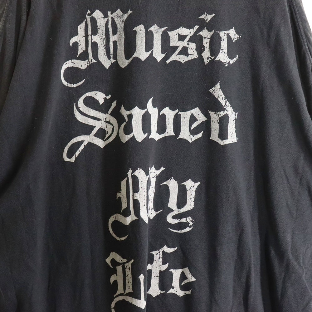 KAMIYA(カミヤ) ×MSML 24AW LONG SLEEVE T-SHIRT ヴィンテージ加工ロングスリーブカットソー 長袖Tシャツ ロンT MS1-02D5-CL06