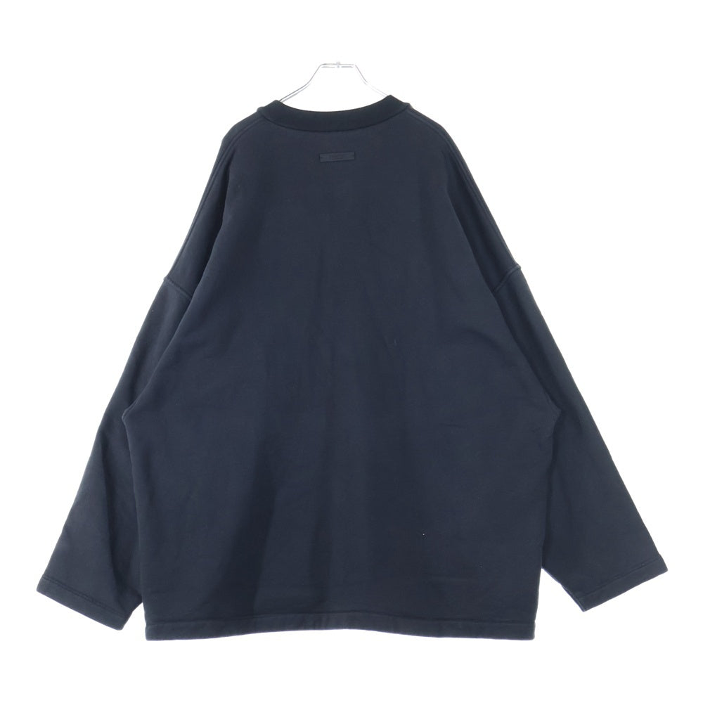 FEAR OF GOD ESSENTIALS(フィアオブゴッド エッセンシャルズ) ナンバリングホッケー ジャージ スウェットトレーナー カットソー ブラック 8312-343-2205