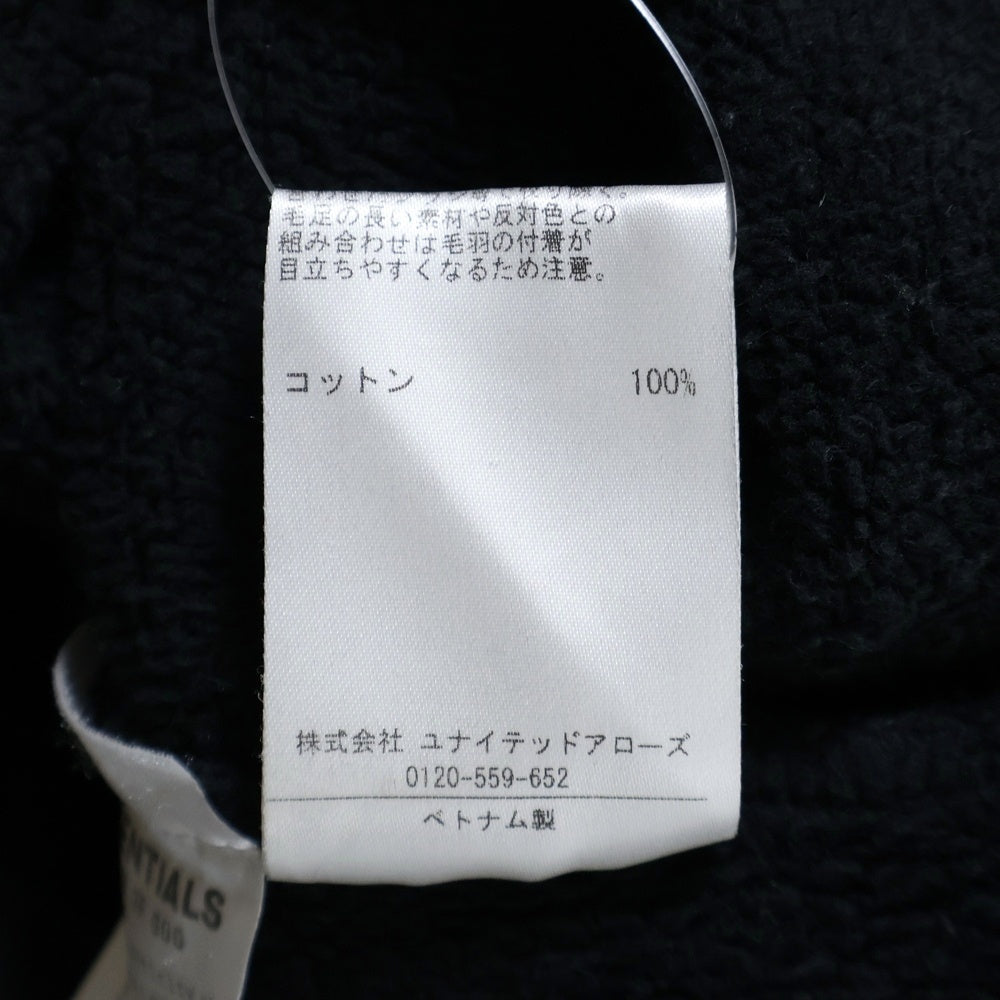 FEAR OF GOD ESSENTIALS(フィアオブゴッド エッセンシャルズ) ナンバリングホッケー ジャージ スウェットトレーナー カットソー ブラック 8312-343-2205