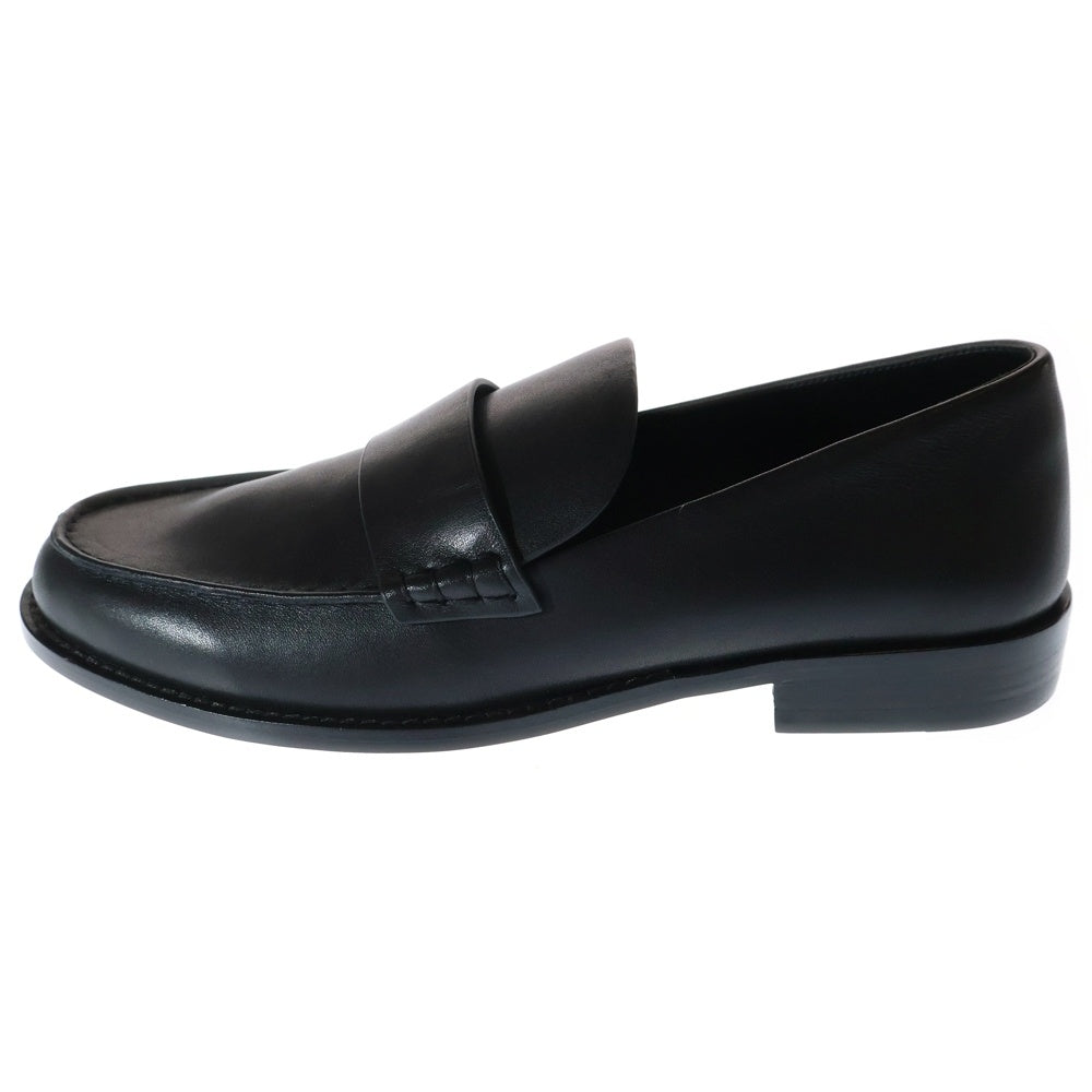 THE ROW(ザロウ) MINIMAL LOAFER MOCCASIN ミニマルローファー レザーシューズ ブラック レディース