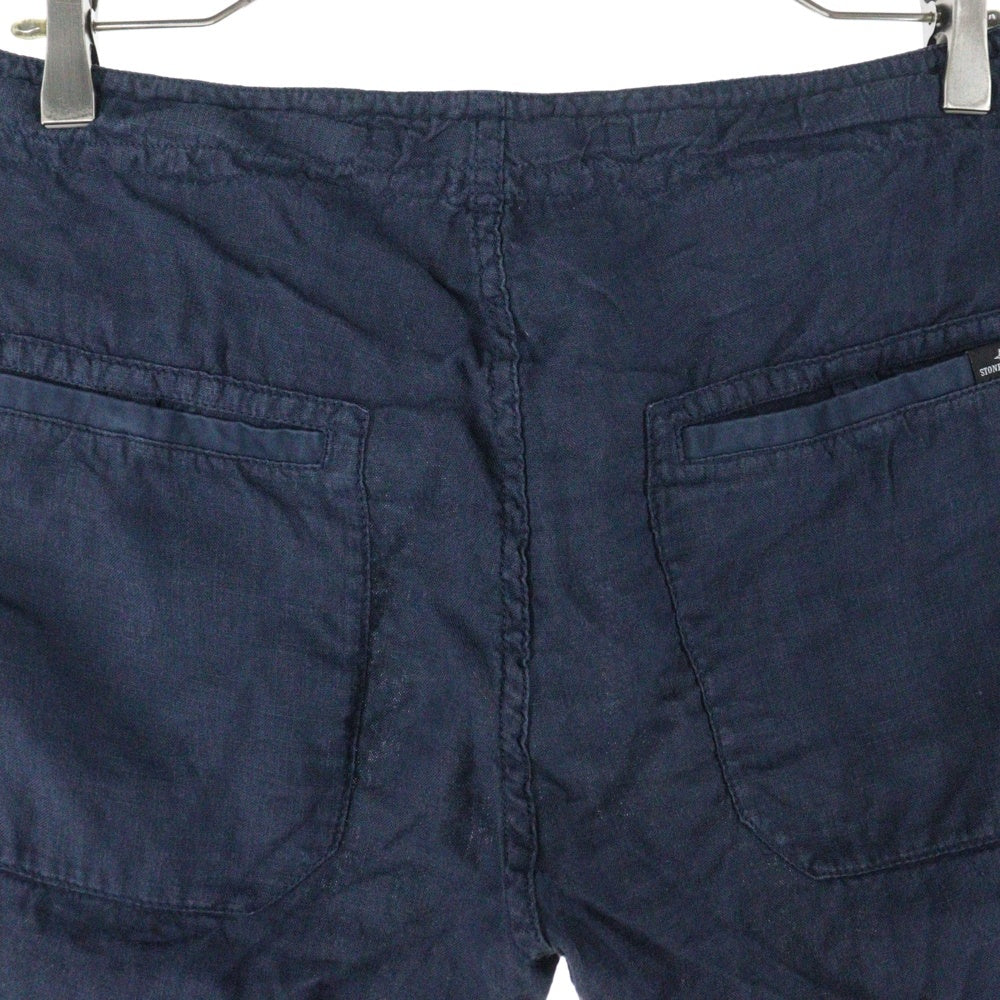 STONE ISLAND(ストーンアイランド) リネンガーメントダイショートパンツ ショーツ 6815L0901