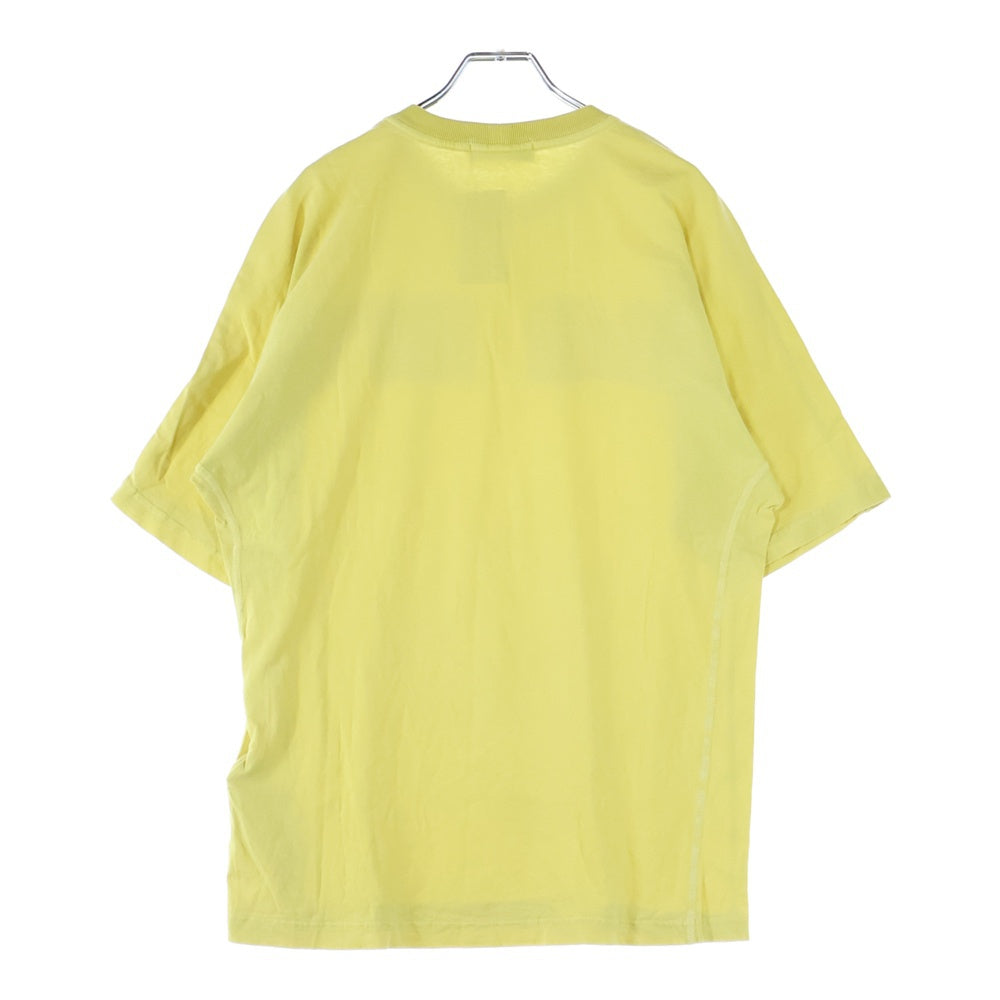 STONE ISLAND(ストーンアイランド) OLD'DYE TREATMENT オーバーダイトリートメント半袖カットソー 半袖Tシャツ イエロー 701521856