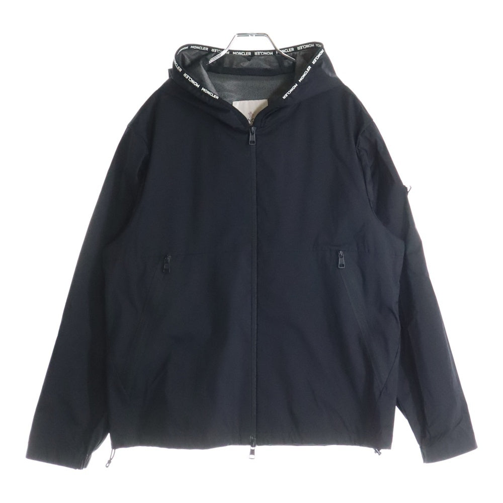 MONCLER(モンクレール) CHARDON GIUBBOTTO ナイロンジャケット ジップアップジャケット フーディー ブラック G10911A74900