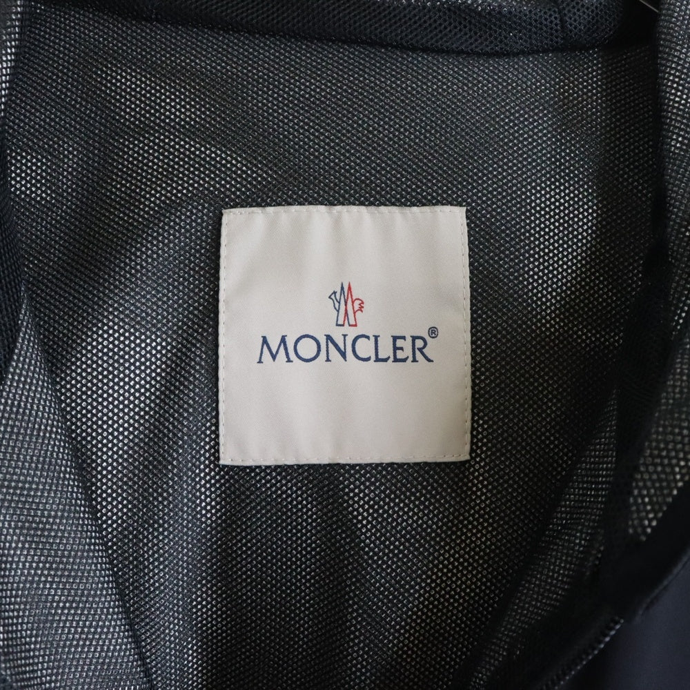 MONCLER(モンクレール) CHARDON GIUBBOTTO ナイロンジャケット ジップアップジャケット フーディー ブラック G10911A74900