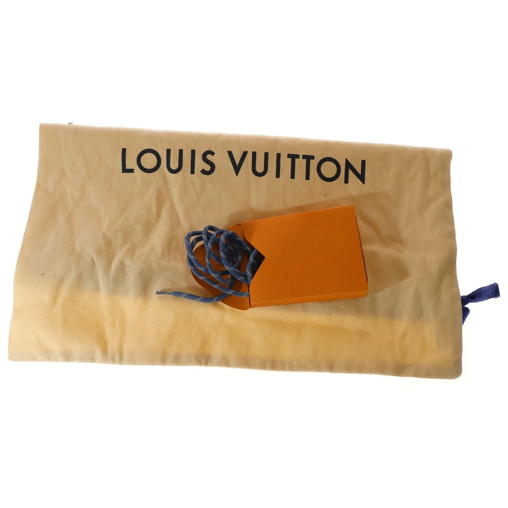 LOUIS VUITTON(ルイヴィトン) ファストレーン ライン モノグラムデニム ローカットスニーカー ランニングシューズ ブルー 1A4U49