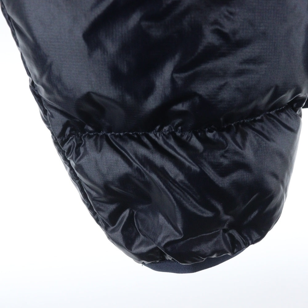 MONCLER(モンクレール) HANIN ハニン フロントロゴ刺繡ジップアップダウンジャケット ネイビー G20911A00068