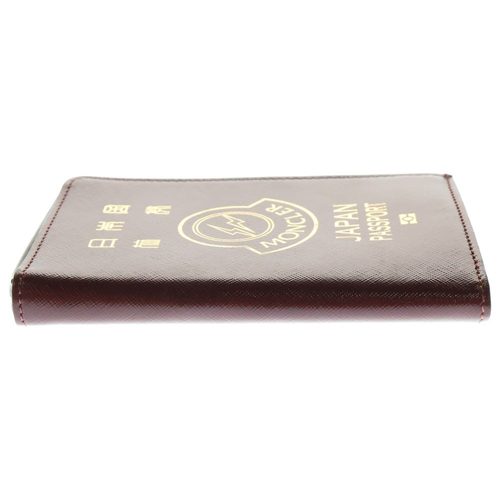 MONCLER(モンクレール) ×FRAGMENT フラグメント パスポートケース ボルドー E109U0060600 01ADU