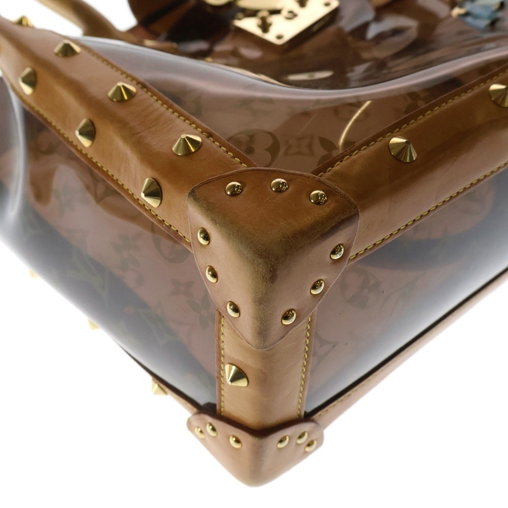LOUIS VUITTON(ルイヴィトン) モノグラム ネオ・カバアンブルMM ビニールトートバッグ ショルダーバッグ クリア/ブラウン M92504
