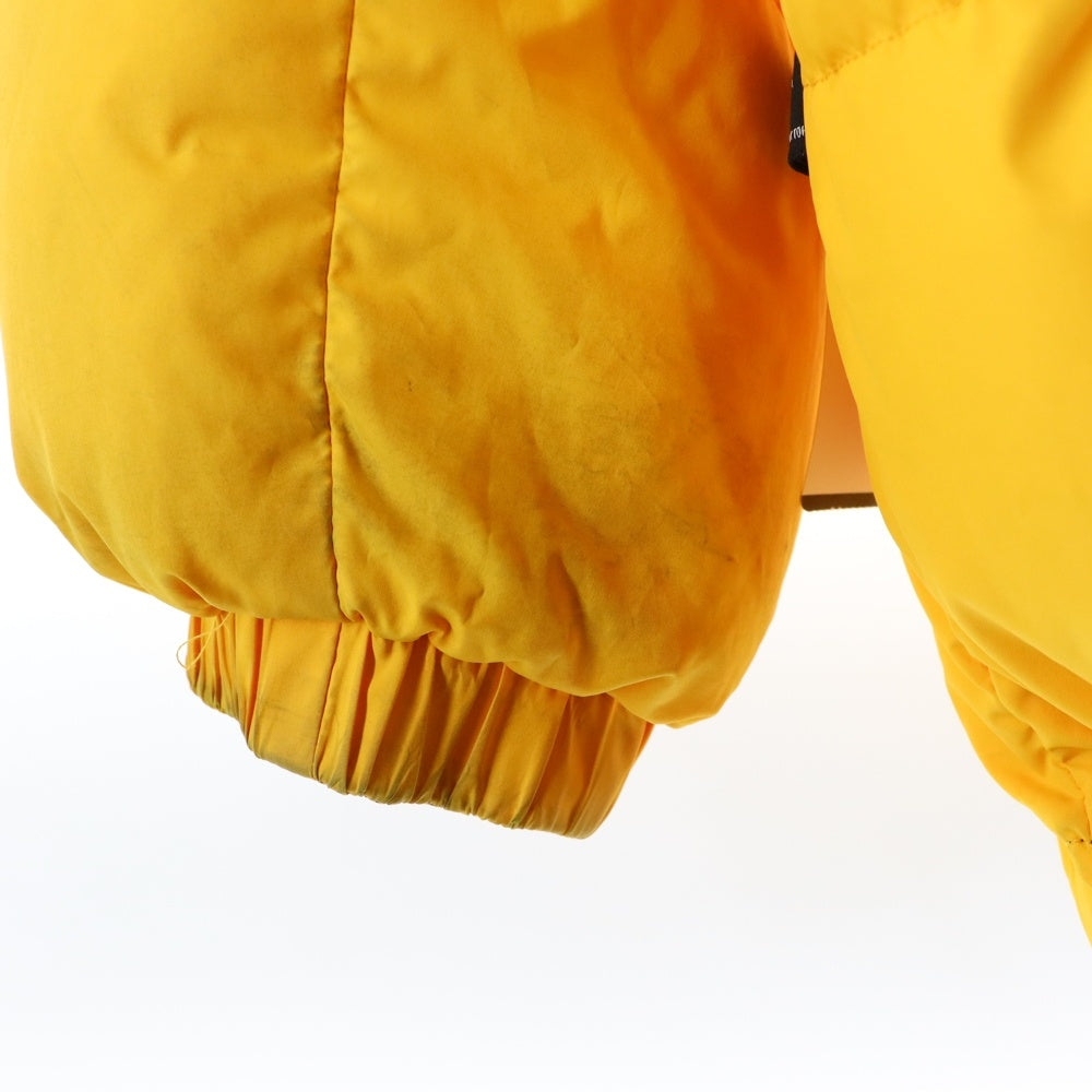 FAT(エフエーティー) DUBBUB Reversible Down Jacket F32020-JK10-AB ロゴ リバーシブル ダウンジャケット ブラック/イエロー