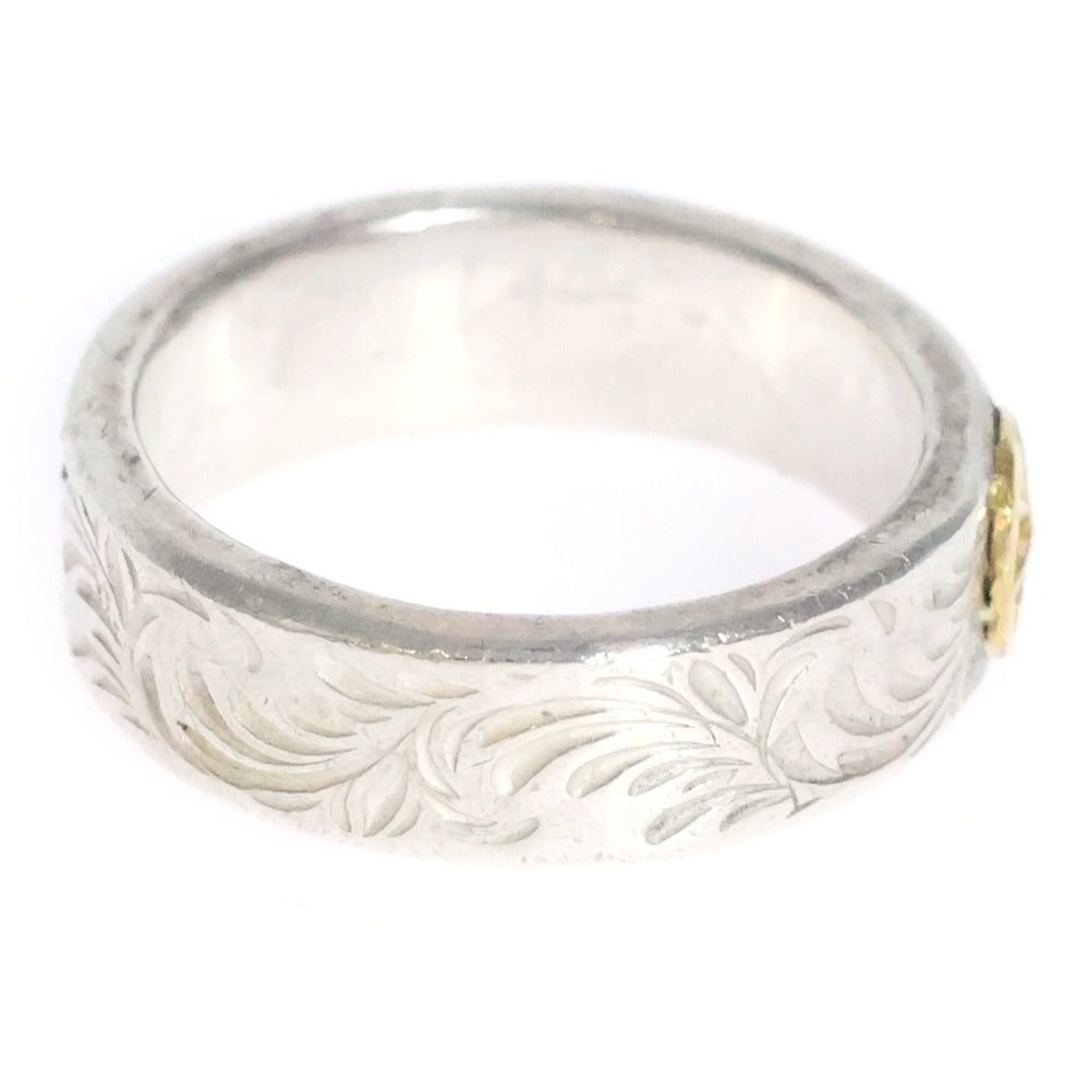 STUDIO T&Y(スタジオティーアンドワイ) KARAKUSA Ring Gold Point Ring RC03-K2402 金メタル シルバーリング シルバー/ゴールド