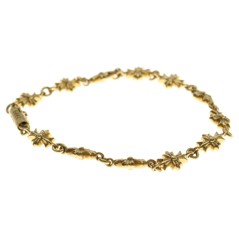 CHROME HEARTS(クロムハーツ) 22K TNY E CH PLS タイニーE CHプラス ブレスレット ゴールド BCA027