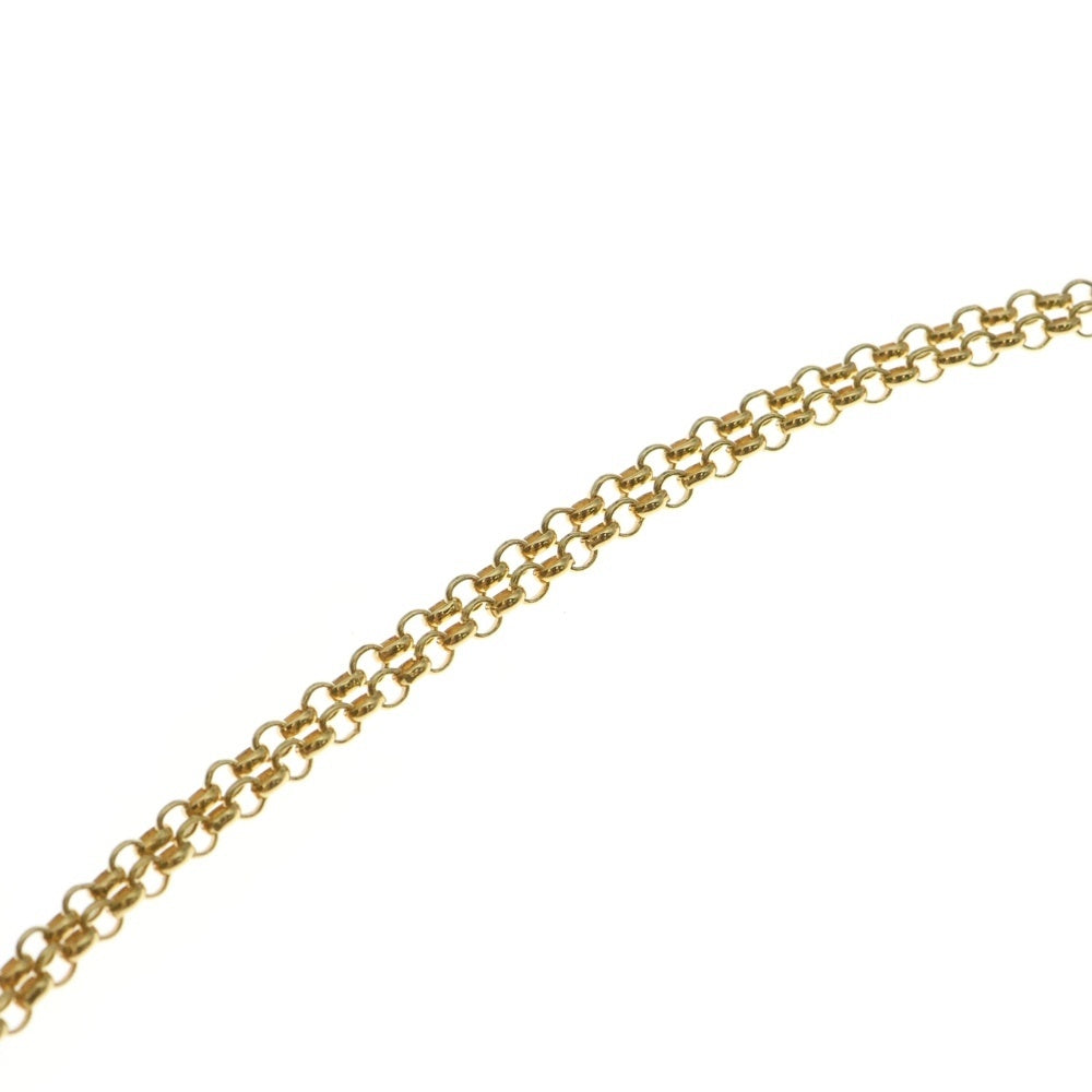 CHROME HEARTS(クロムハーツ) 22K NECKCHAIN R18 ロールチェーンネックレス 18inch ゴールド BCA010