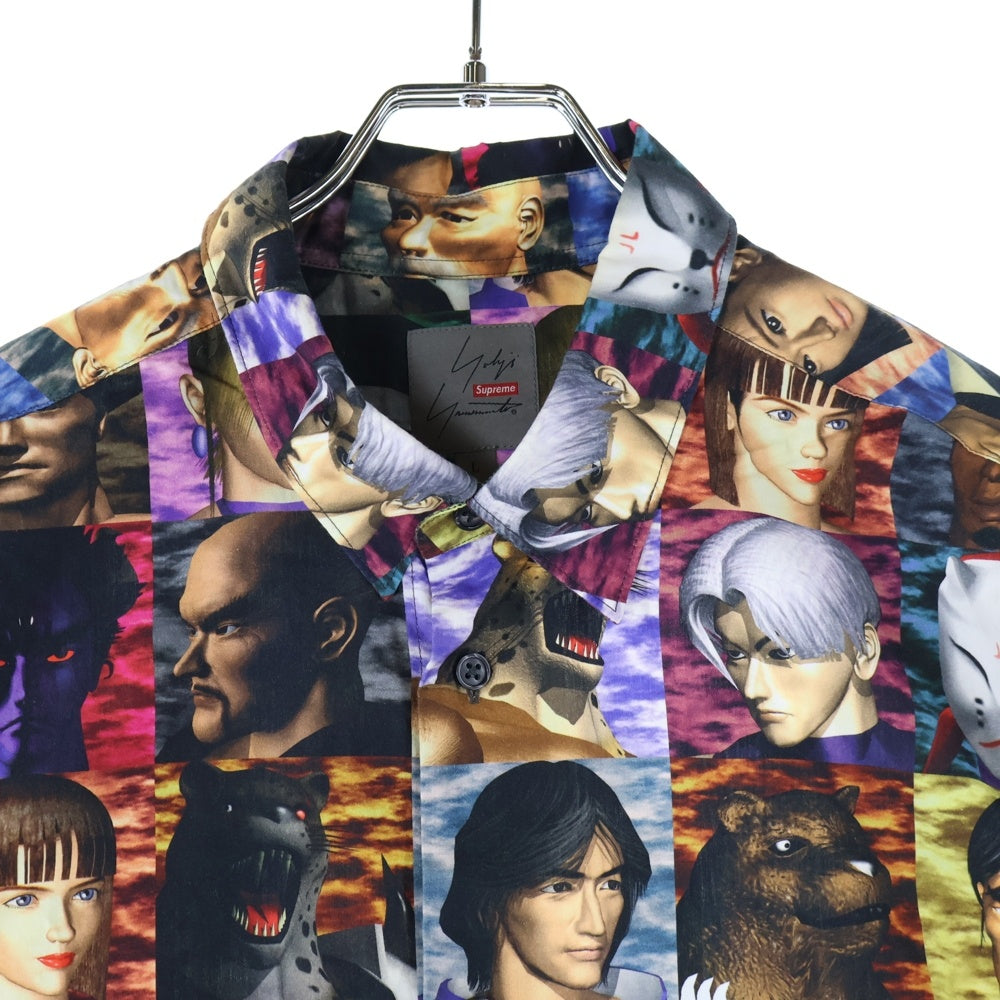 SUPREME(シュプリーム) 22AW ×Yohji Yamamoto TEKKEN Shirt ×ヨウジヤマモト 鉄拳 総柄 長袖シャツ マルチカラー