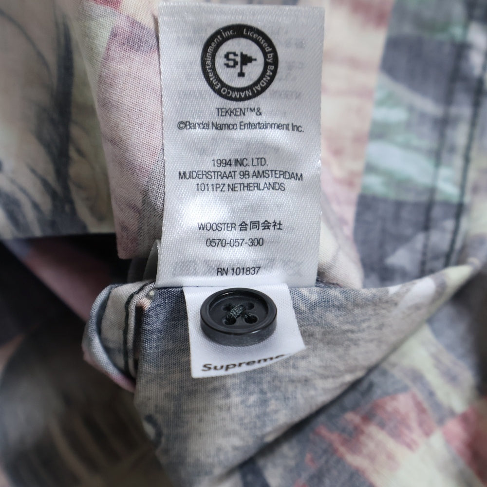 SUPREME(シュプリーム) 22AW ×Yohji Yamamoto TEKKEN Shirt ×ヨウジヤマモト 鉄拳 総柄 長袖シャツ マルチカラー