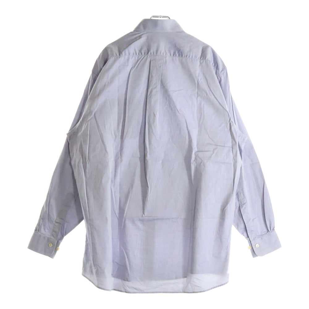 GUCCI(グッチ) 23SS ×adidas Logo Shirt ×アディダス オックスフォード長袖シャツ ブルー 691521 ZAJPP