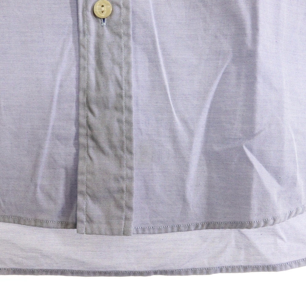 GUCCI(グッチ) 23SS ×adidas Logo Shirt ×アディダス オックスフォード長袖シャツ ブルー 691521 ZAJPP