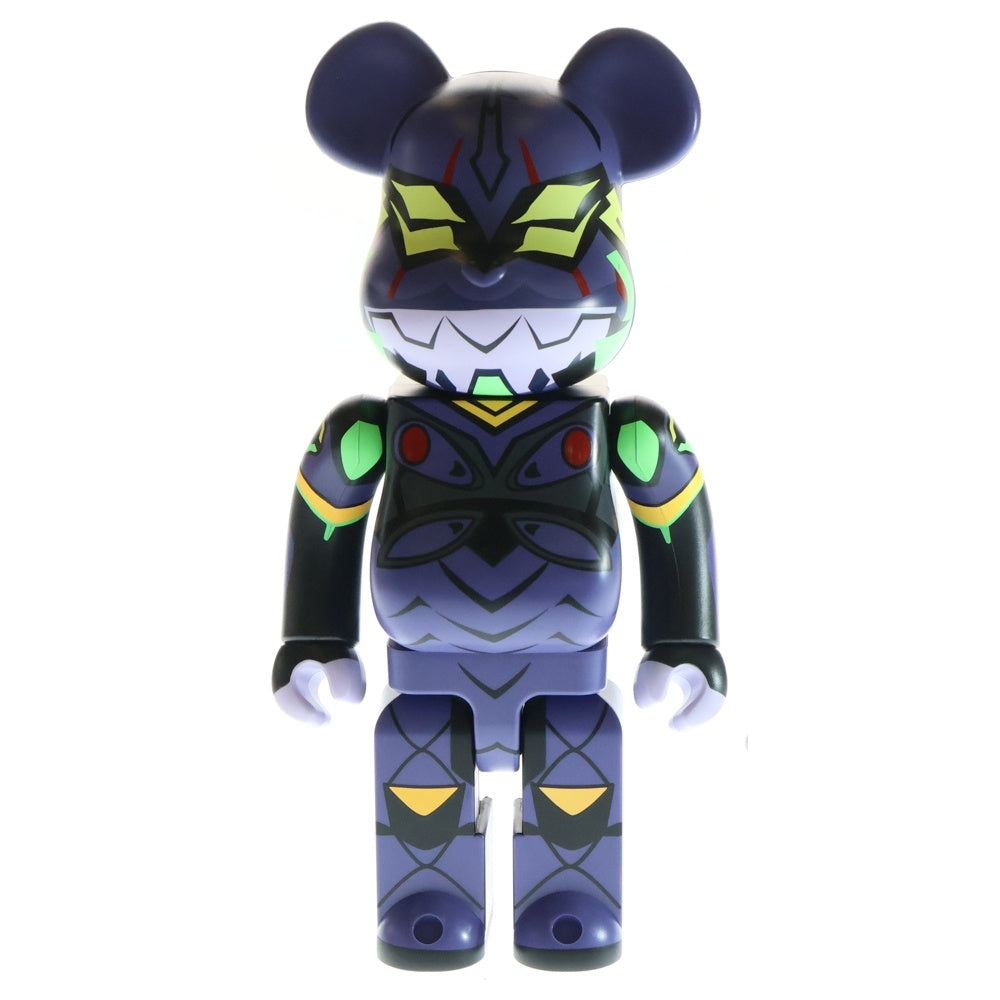 MEDICOM TOY(メディコムトイ) BE@RBRICK EVANGERION 13 400% 100% ベアブリック エヴァンゲリオン第13号機 新劇場版 人形 フィギュア パープル