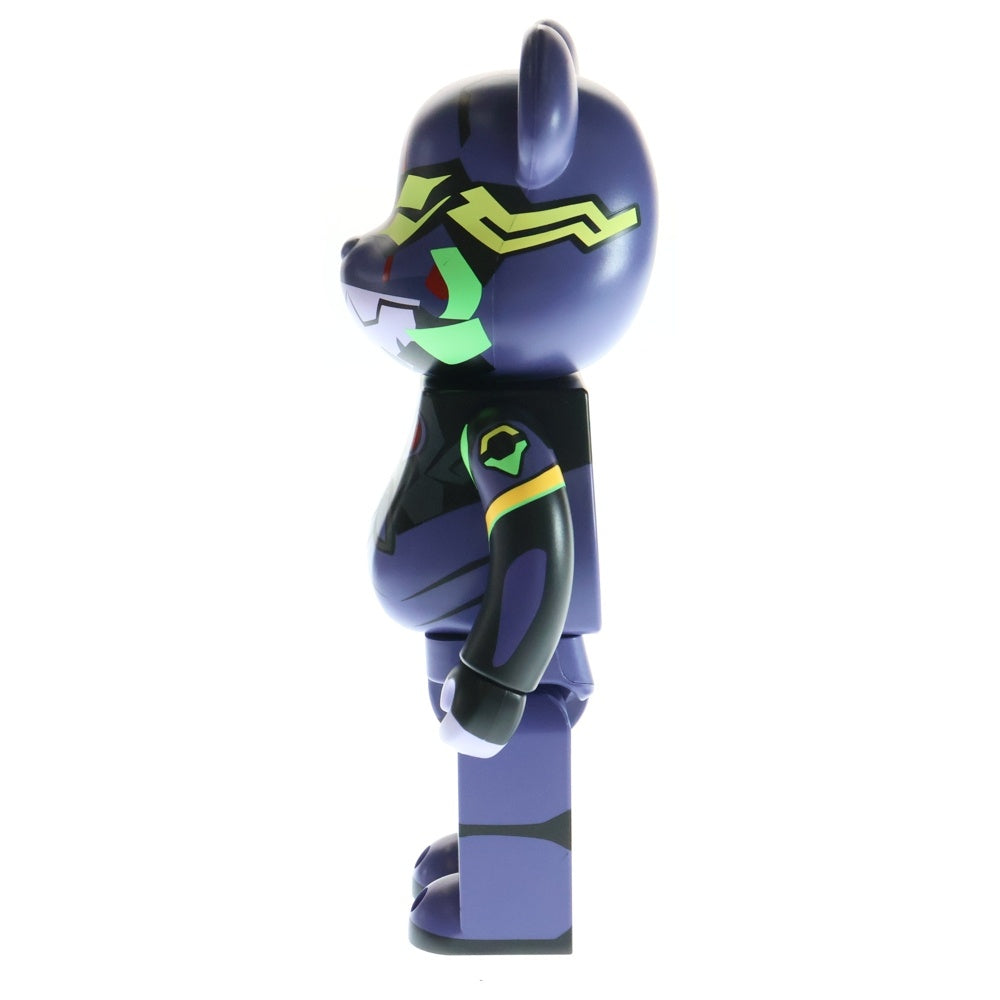 MEDICOM TOY(メディコムトイ) BE@RBRICK EVANGERION 13 400% 100% ベアブリック エヴァンゲリオン第13号機 新劇場版 人形 フィギュア パープル