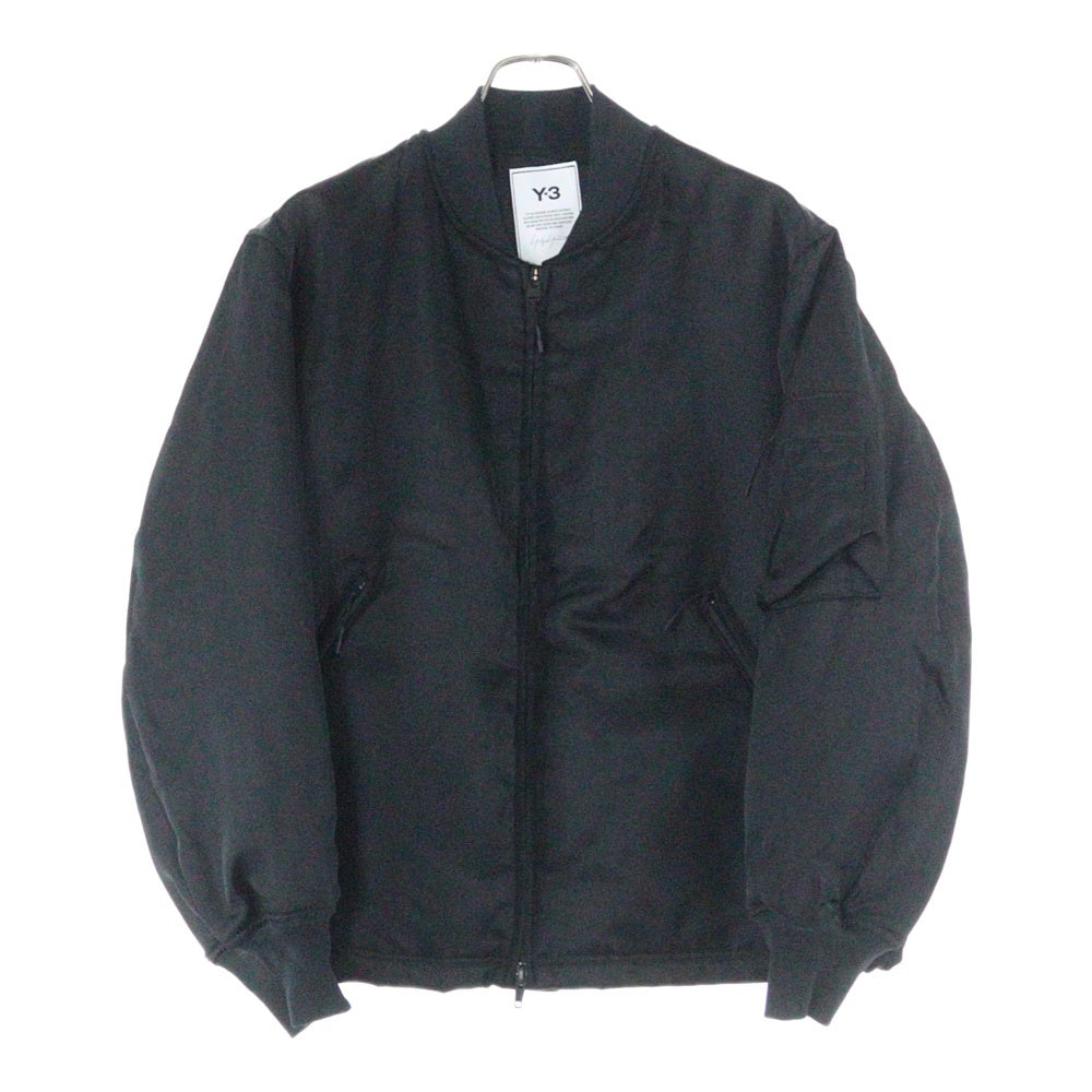 Y-3(ワイスリー) W CLASSIC TECH TWILL BO H61958 フライトジャケット ジップアップボンバージャケット ブラック