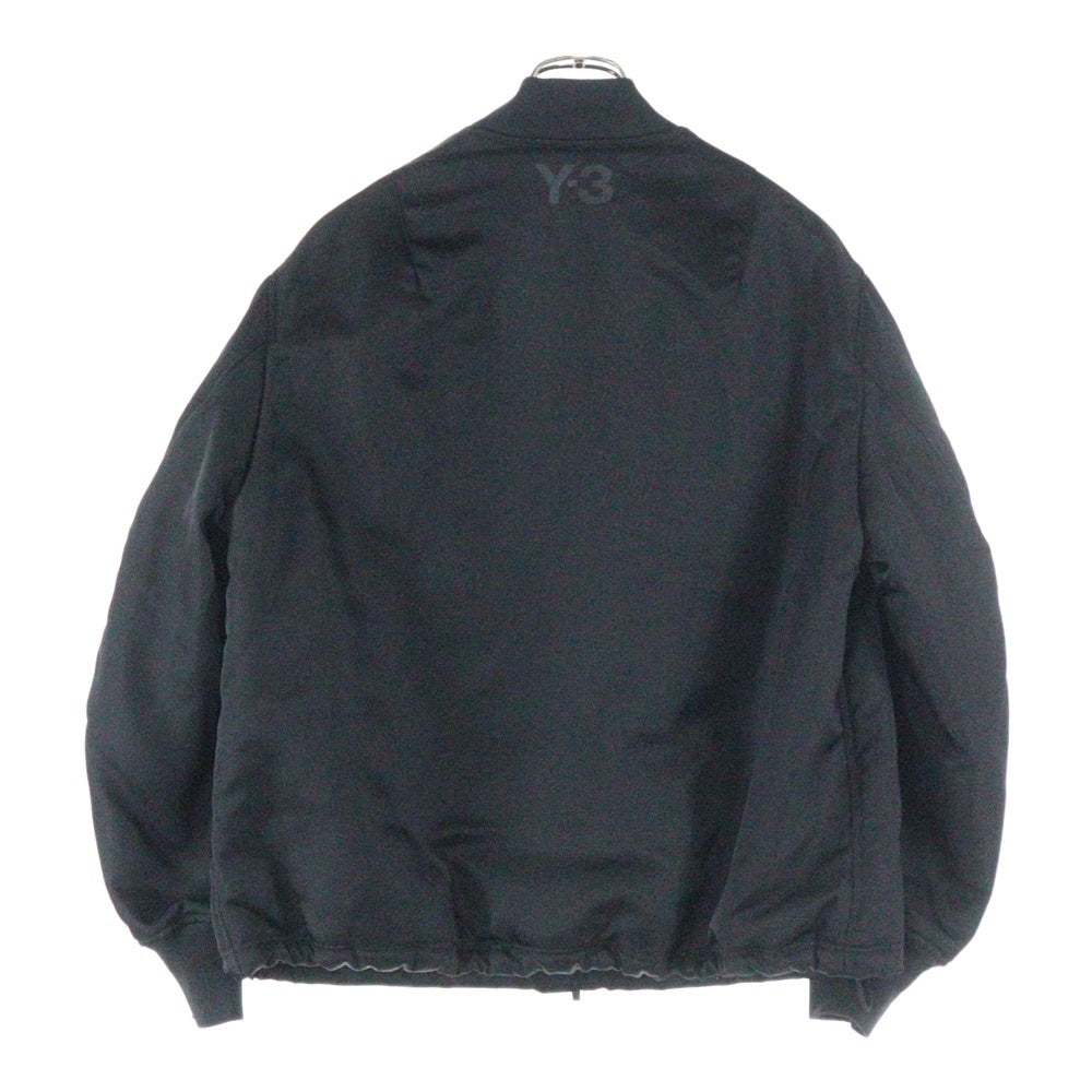 Y-3(ワイスリー) W CLASSIC TECH TWILL BO H61958 フライトジャケット ジップアップボンバージャケット ブラック