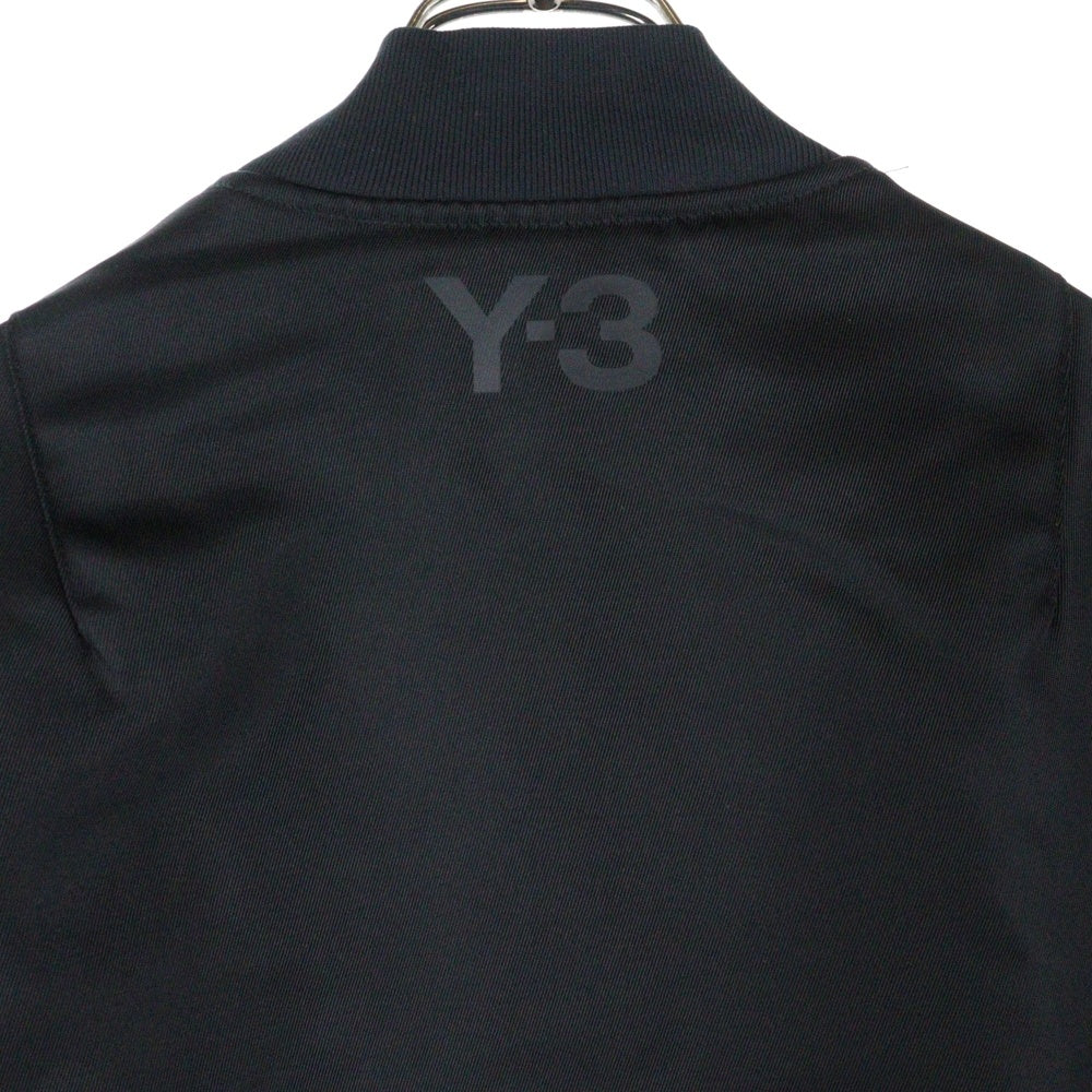 Y-3(ワイスリー) W CLASSIC TECH TWILL BO H61958 フライトジャケット ジップアップボンバージャケット ブラック