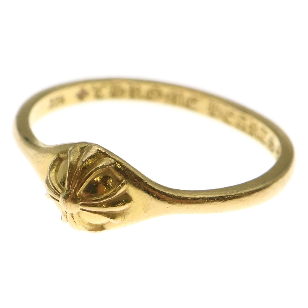 CHROME HEARTS(クロムハーツ) 22K BUBBLEGUM CROSSBALL RING バブルガム クロスボール リング ゴールド